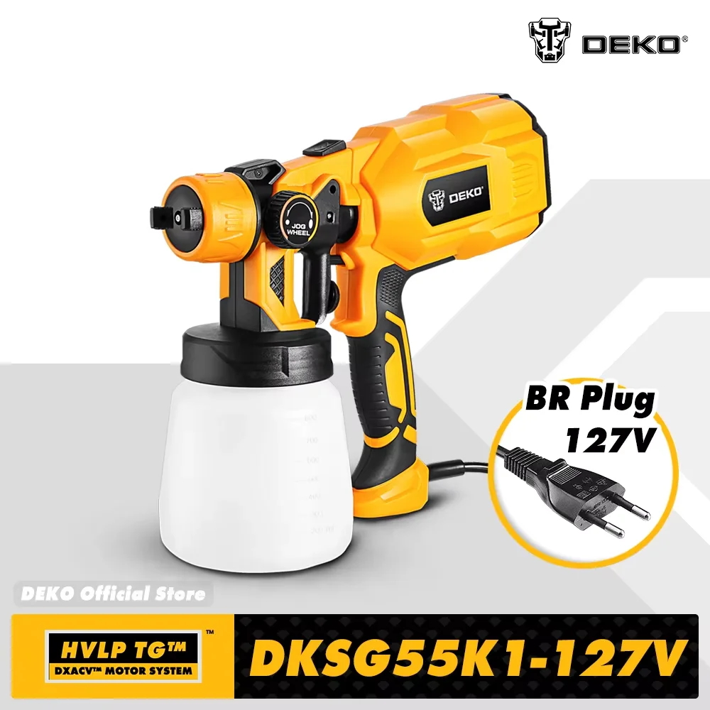 Heat Gun Paint Strip - New BR Plug DEKO 127V HVLP