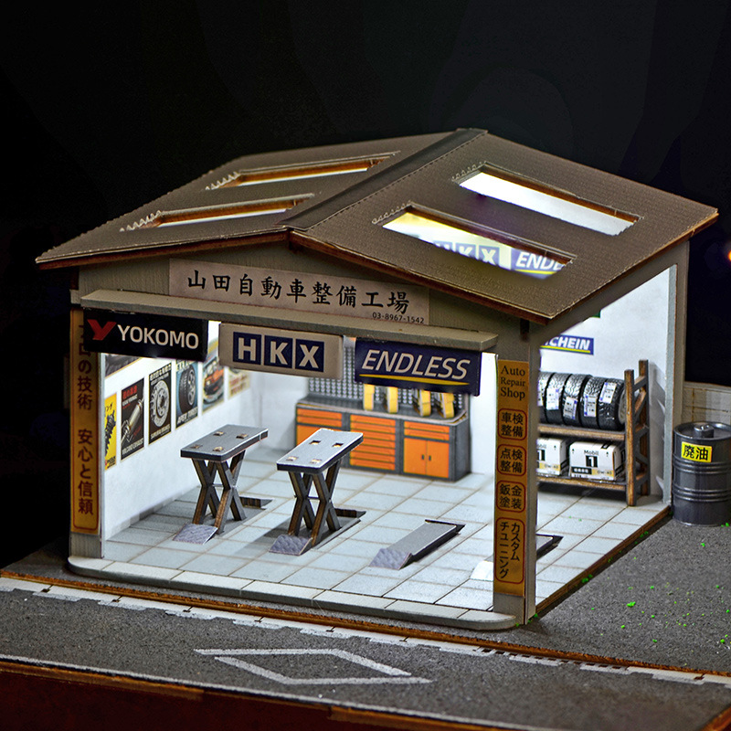 1:64 Scale DIY Auto Repair Sho - Auto Repair Shops recension och pris