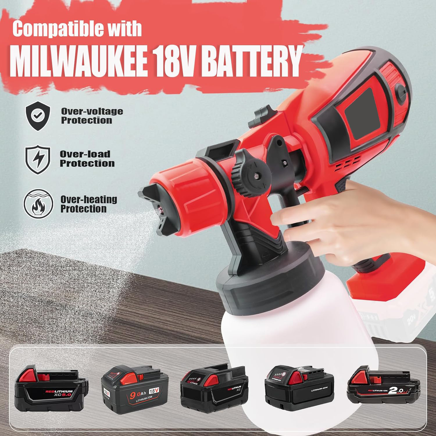HVLP Paint Sprayer Compatible  - Heat Gun Paint Strip recension och pris