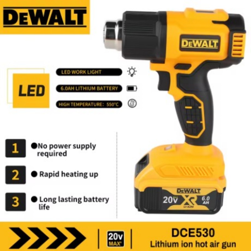 20V Multi-Function Heat Gun wi - Heat Gun Paint Strip recension och pris