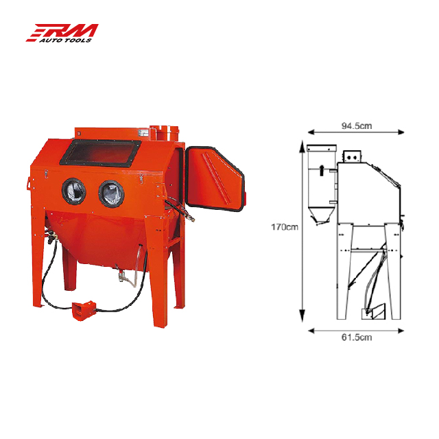 RM RF8023 Steel Car Surface Cl - Sandblaster Cabinet recension och pris