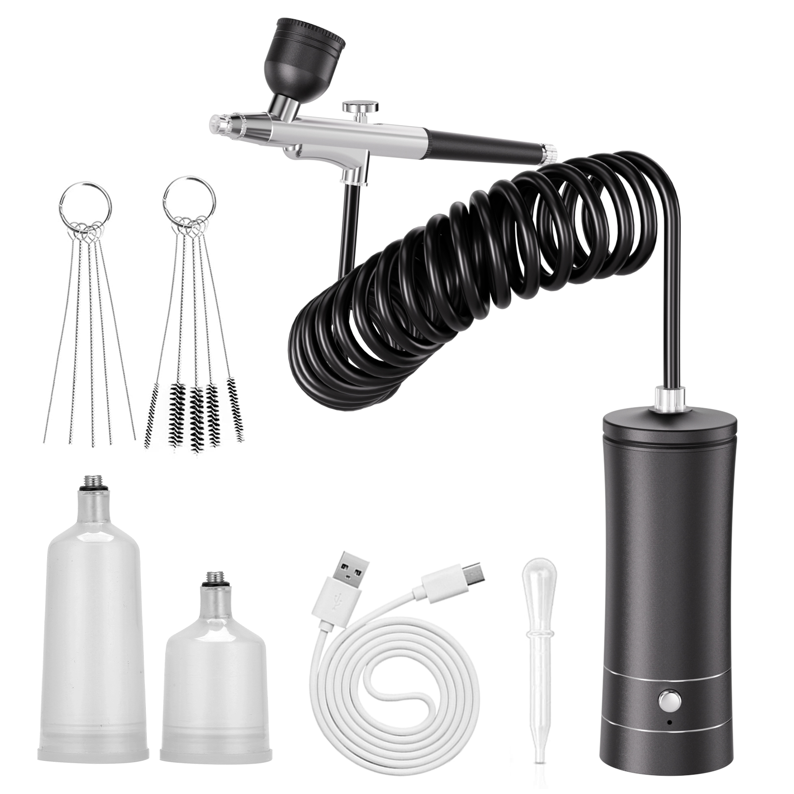 Cordless Airbrush Kit with Com - Heat Gun Paint Strip recension och pris